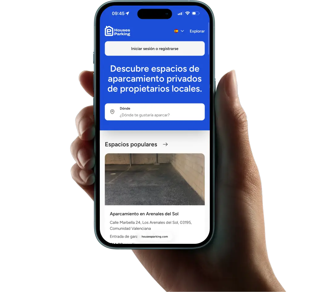 ¿Cómo se entregan las llaves cuando reservas una plaza?